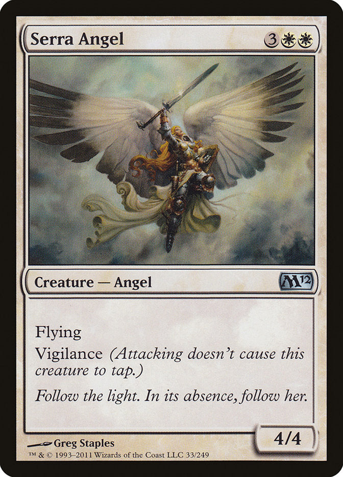 Serra Angel [Magic 2012] | Yard's Games Ltd