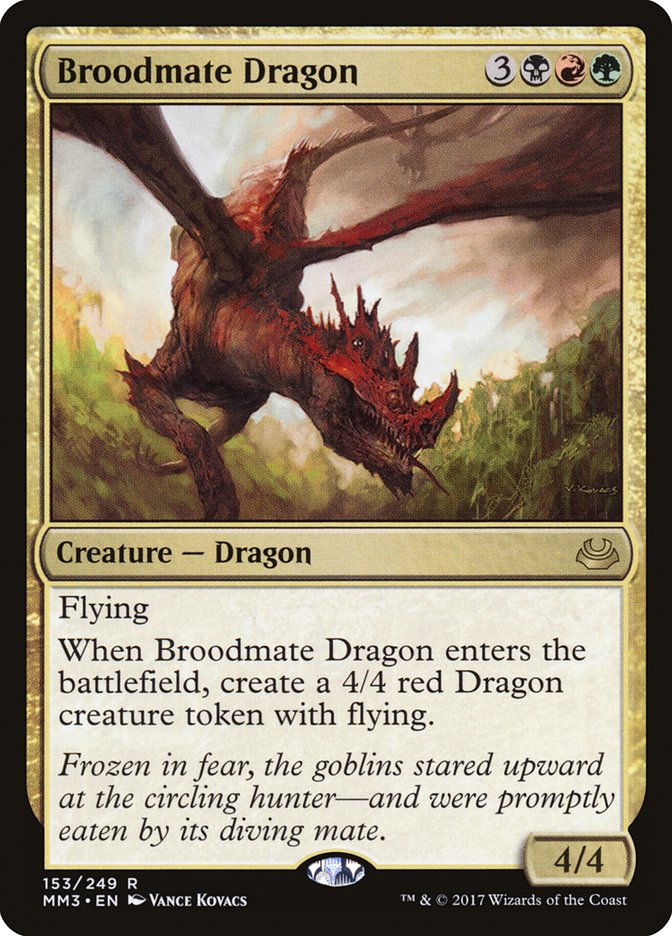 Broodmate Dragon [Modern Masters 2017] | Yard's Games Ltd