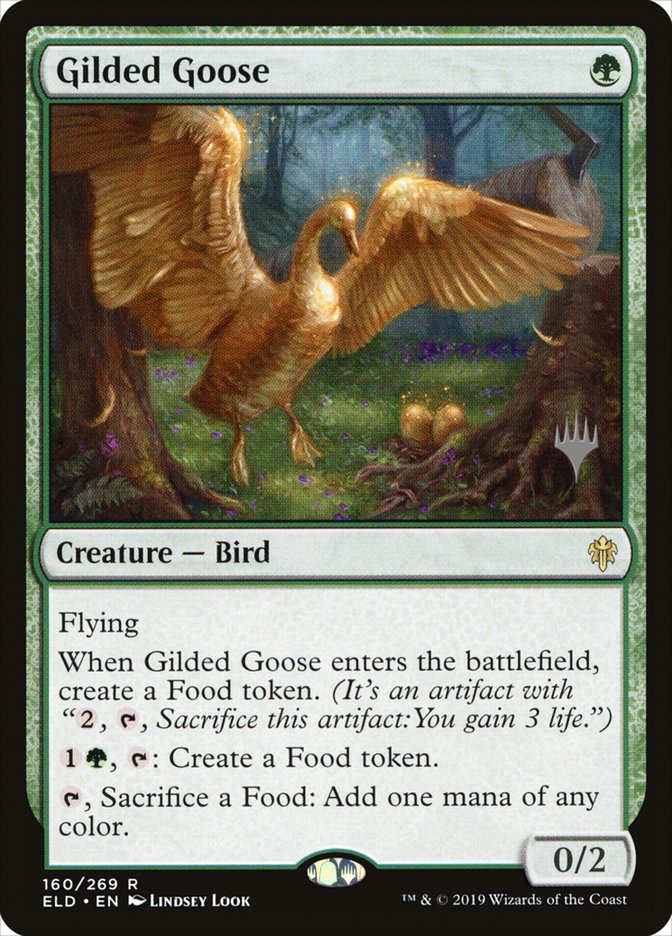 Gilded Goose (Promo Pack) [Throne of Eldraine Promos] | Yard's Games Ltd