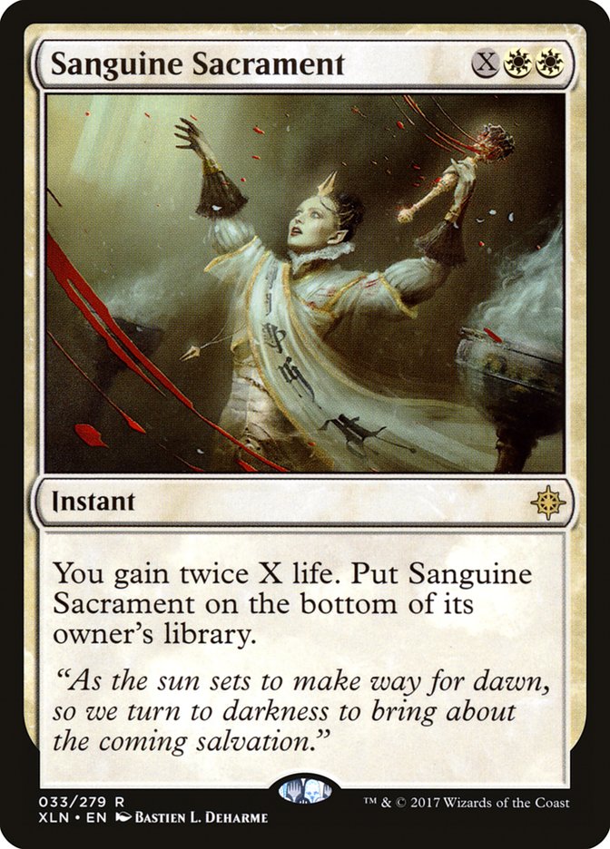 Sanguine Sacrament [Ixalan] | Yard's Games Ltd