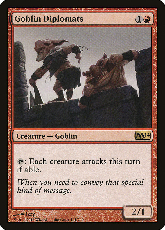 Goblin Diplomats [Magic 2014] | Yard's Games Ltd