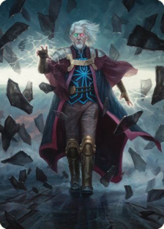 Urza, Planeswalker Art Card [The Brothers' War Art Series] | Yard's Games Ltd