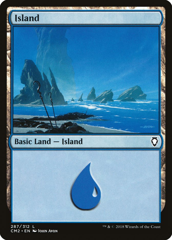 Island (287) [Commander Anthology Volume II] | Yard's Games Ltd