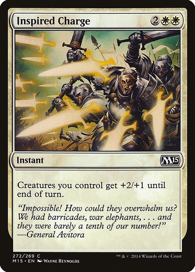 Inspired Charge [Magic 2015] | Yard's Games Ltd