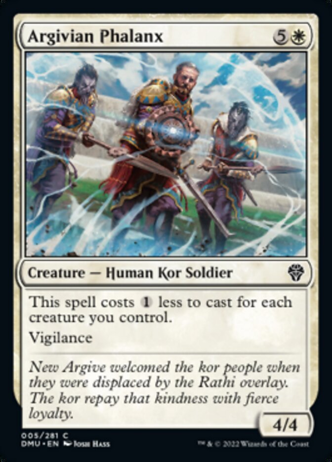 Argivian Phalanx [Dominaria United] | Yard's Games Ltd