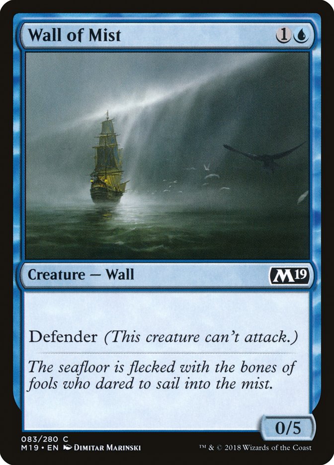 Wall of Mist [Core Set 2019] | Yard's Games Ltd