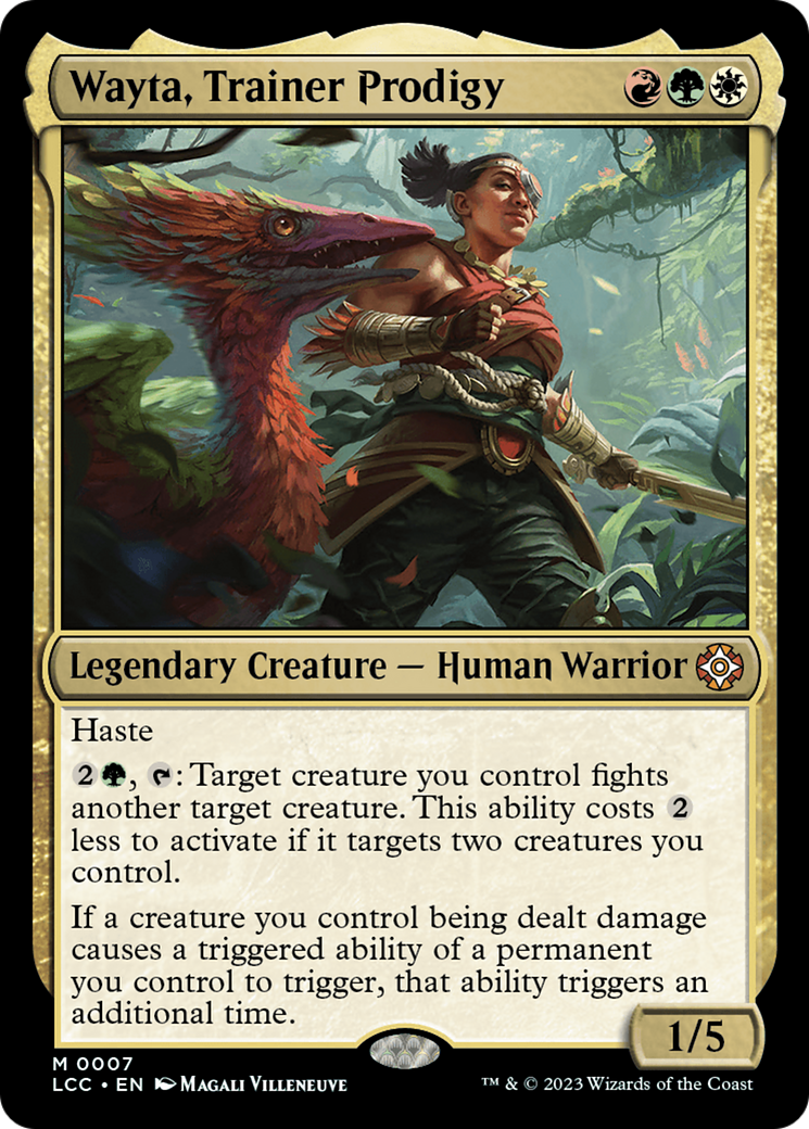 Wayta, Trainer Prodigy [The Lost Caverns of Ixalan Commander] | Yard's Games Ltd