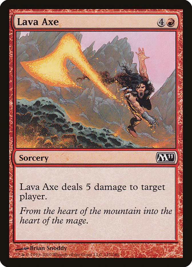 Lava Axe [Magic 2011] | Yard's Games Ltd