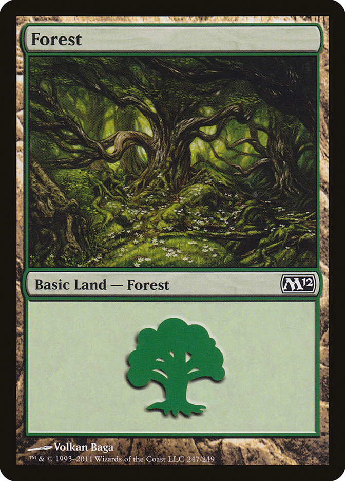 Forest (247) [Magic 2012] | Yard's Games Ltd