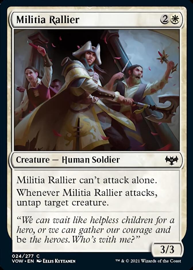 Militia Rallier [Innistrad: Crimson Vow] | Yard's Games Ltd