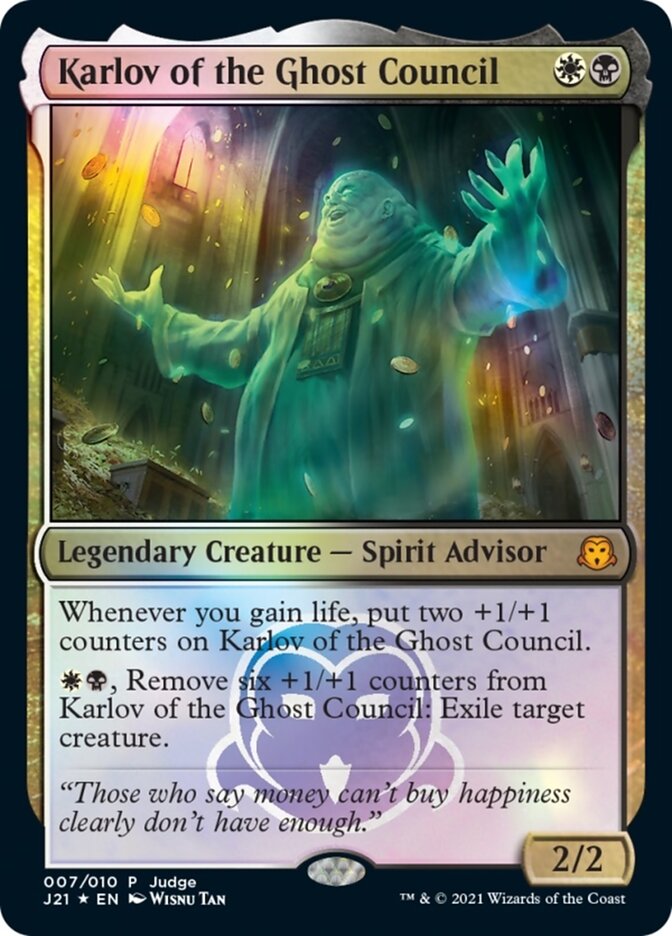 Karlov of the Ghost Council [Judge Gift Cards 2021] | Yard's Games Ltd