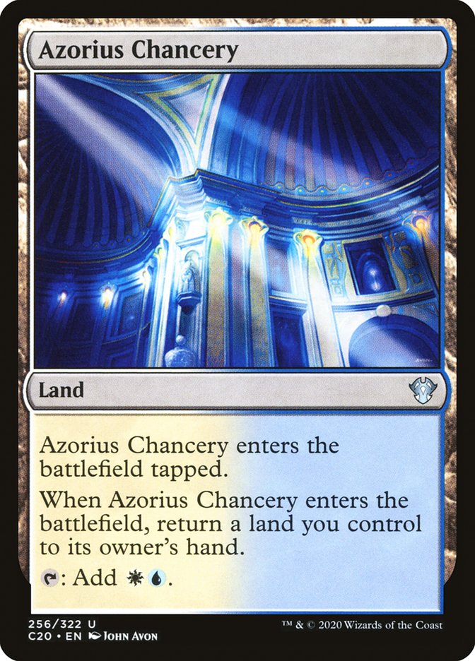 Azorius Chancery [Commander 2020] | Yard's Games Ltd