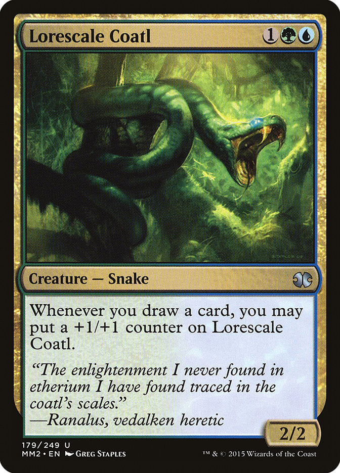 Lorescale Coatl [Modern Masters 2015] | Yard's Games Ltd