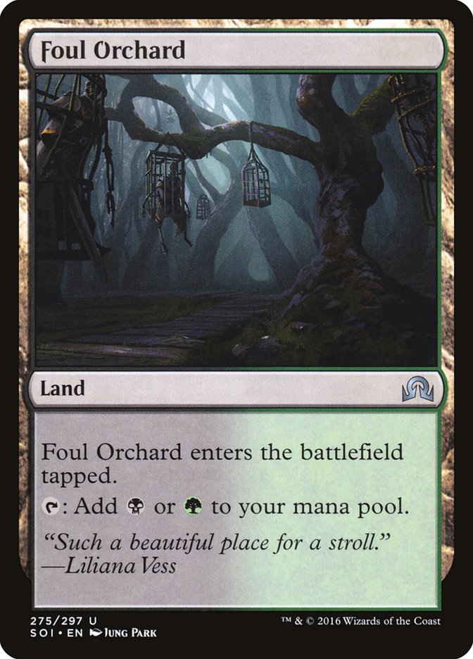 Foul Orchard [Shadows over Innistrad] | Yard's Games Ltd