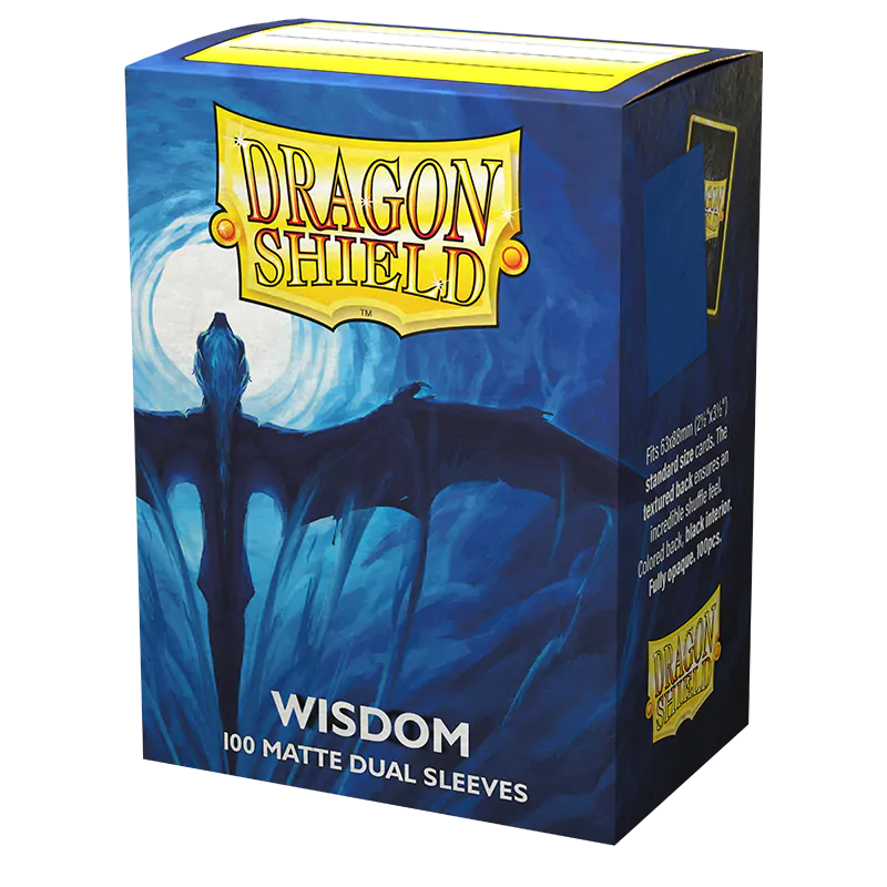 Dragon Shield: Standard 100ct Sleeves - Wisdom (Dual Matte) | Yard's Games Ltd