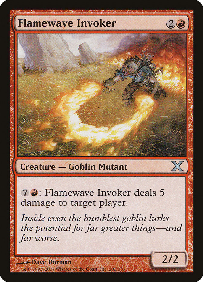 Flamewave Invoker [Tenth Edition] | Yard's Games Ltd