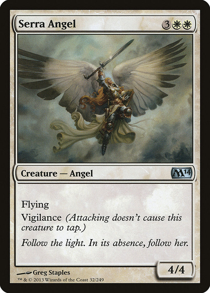 Serra Angel [Magic 2014] | Yard's Games Ltd