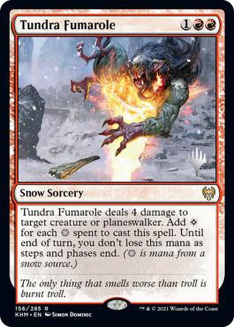 Tundra Fumarole (Promo Pack) [Kaldheim Promos] | Yard's Games Ltd