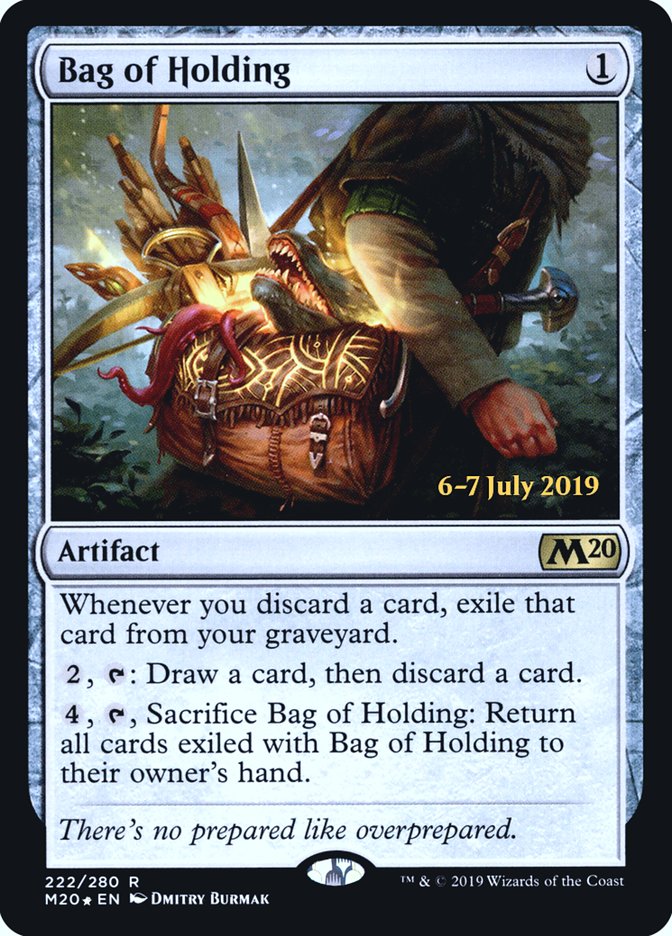 Bag of Holding [Core Set 2020 Prerelease Promos] | Yard's Games Ltd