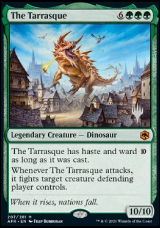 The Tarrasque (Promo Pack) [Dungeons & Dragons: Adventures in the Forgotten Realms Promos] | Yard's Games Ltd