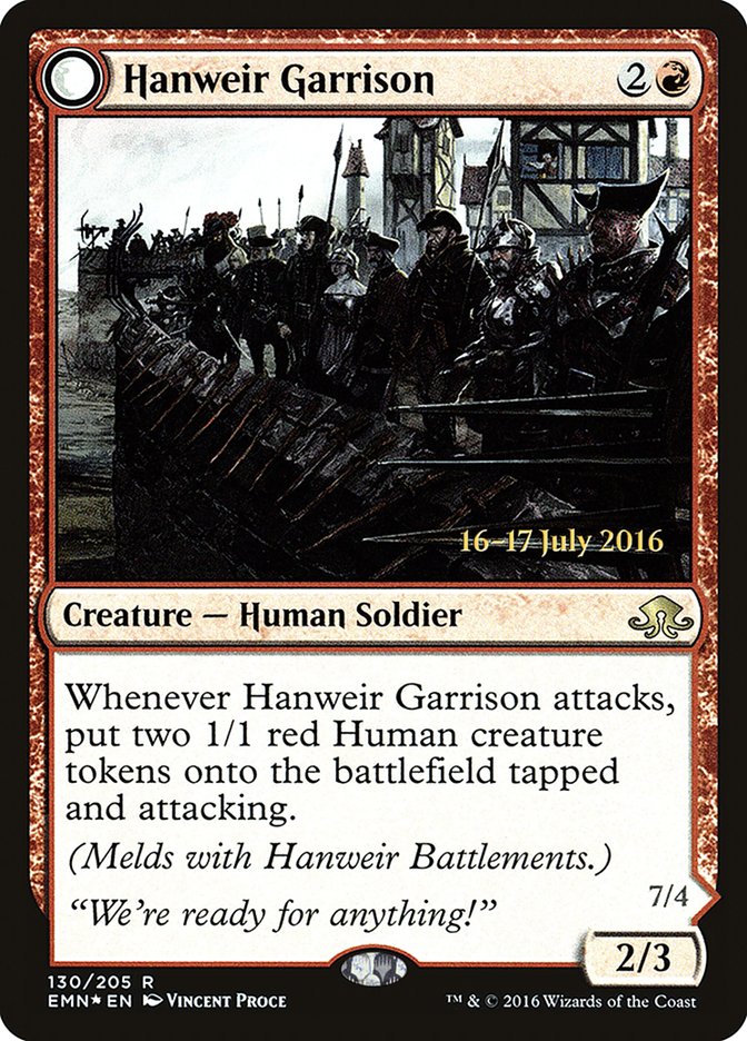 Hanweir Garrison [Eldritch Moon Prerelease Promos] | Yard's Games Ltd