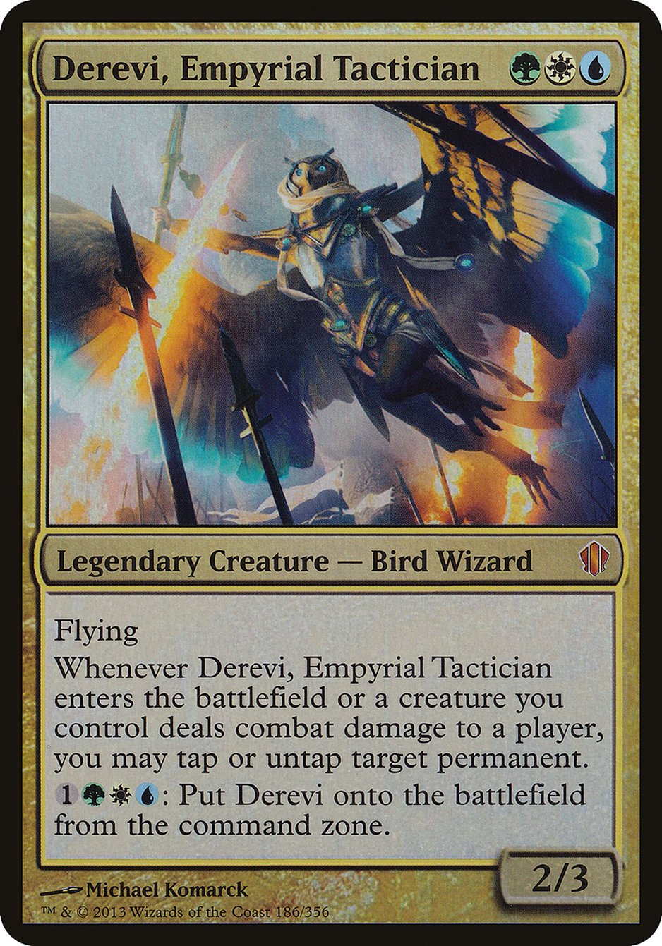 Derevi, Empyrial Tactician (Oversized) [Commander 2013 Oversized] | Yard's Games Ltd