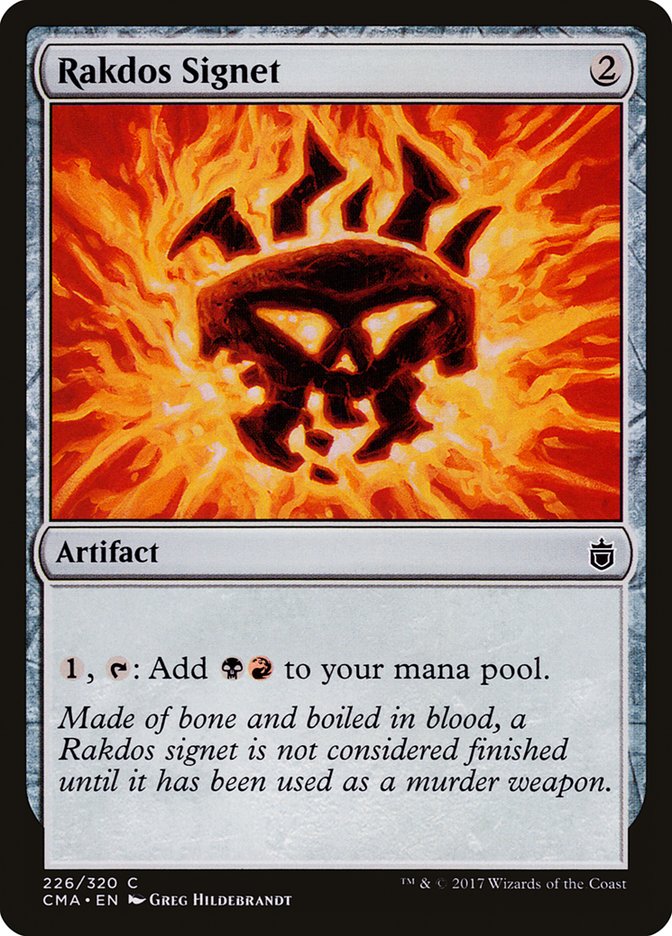 Rakdos Signet [Commander Anthology] | Yard's Games Ltd