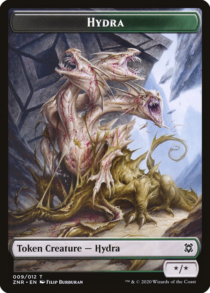 Hydra Token [Zendikar Rising Tokens] | Yard's Games Ltd