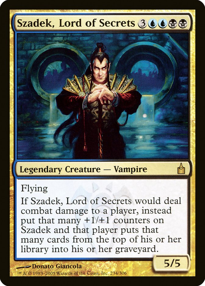 Szadek, Lord of Secrets [Ravnica: City of Guilds] | Yard's Games Ltd