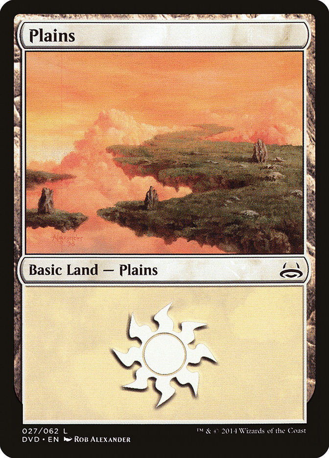 Plains (27) (Divine vs. Demonic) [Duel Decks Anthology] | Yard's Games Ltd