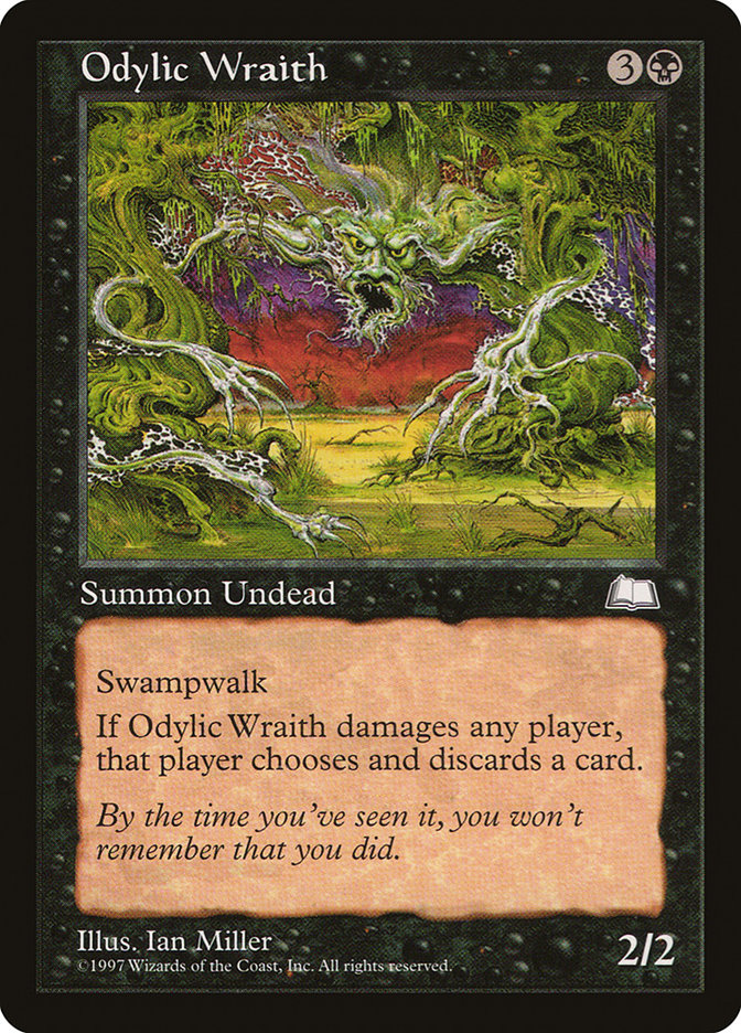 Odylic Wraith [Weatherlight] | Yard's Games Ltd