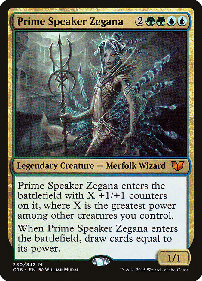 Prime Speaker Zegana [Commander 2015] | Yard's Games Ltd