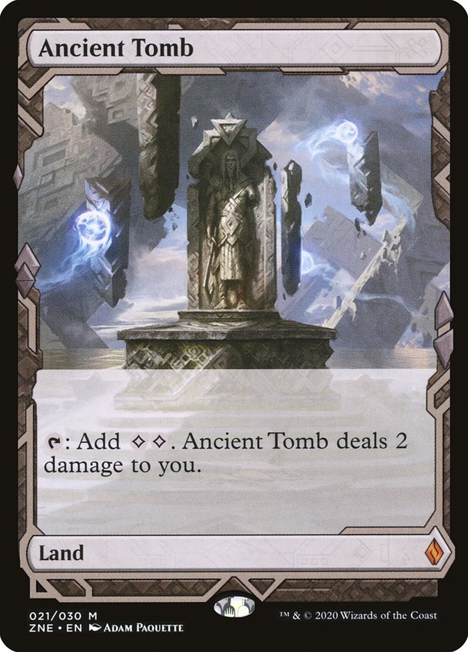 Ancient Tomb (Expeditions) [Zendikar Rising Expeditions] | Yard's Games Ltd