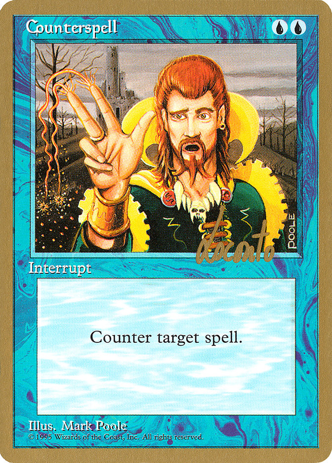 Counterspell (Michael Loconto) [Pro Tour Collector Set] | Yard's Games Ltd