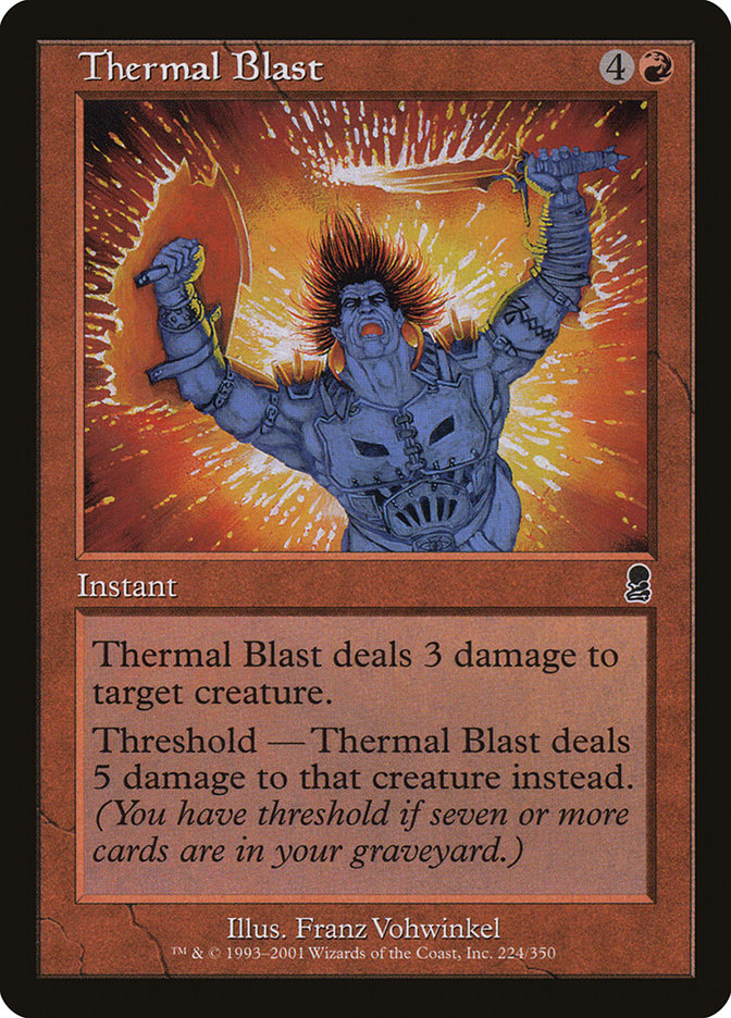 Thermal Blast [Odyssey] | Yard's Games Ltd