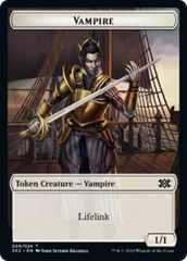 Elemental // Vampire Double-Sided Token [Double Masters 2022 Tokens] | Yard's Games Ltd