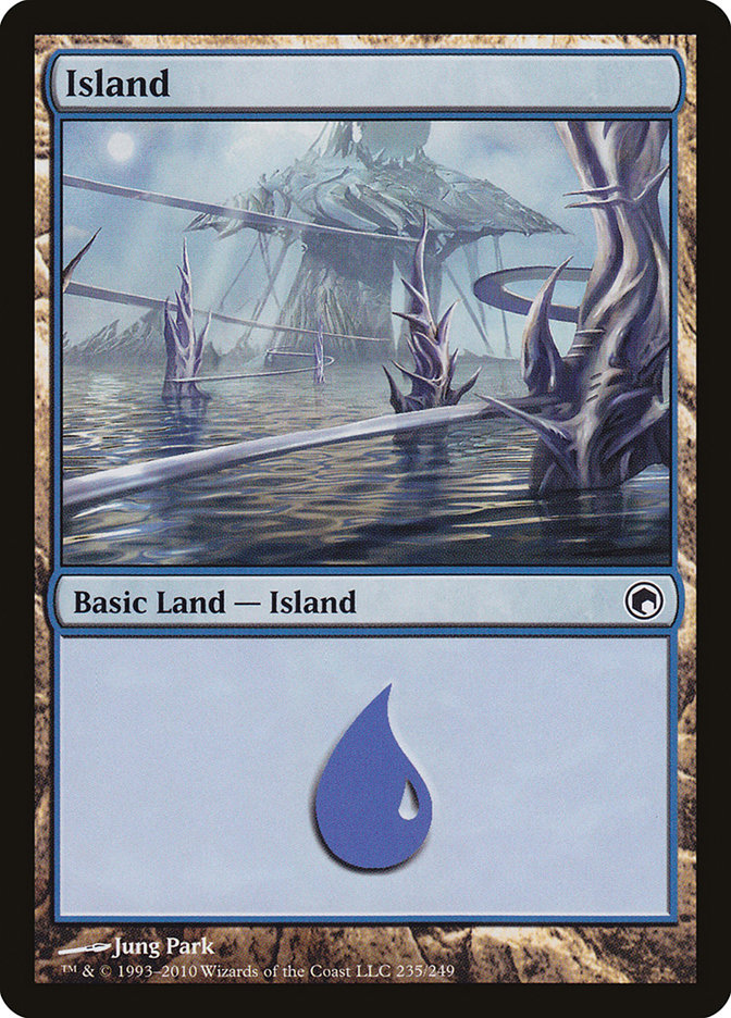 Island (235) [Scars of Mirrodin] | Yard's Games Ltd