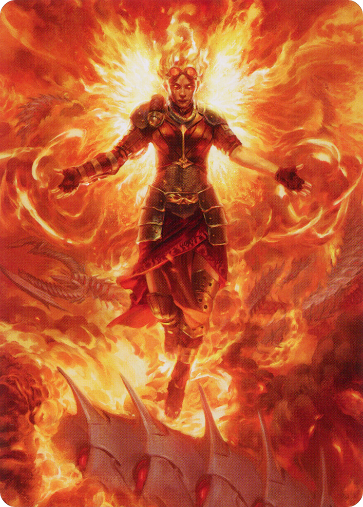 Chandra, Hope's Beacon Art Card [March of the Machine Art Series] | Yard's Games Ltd