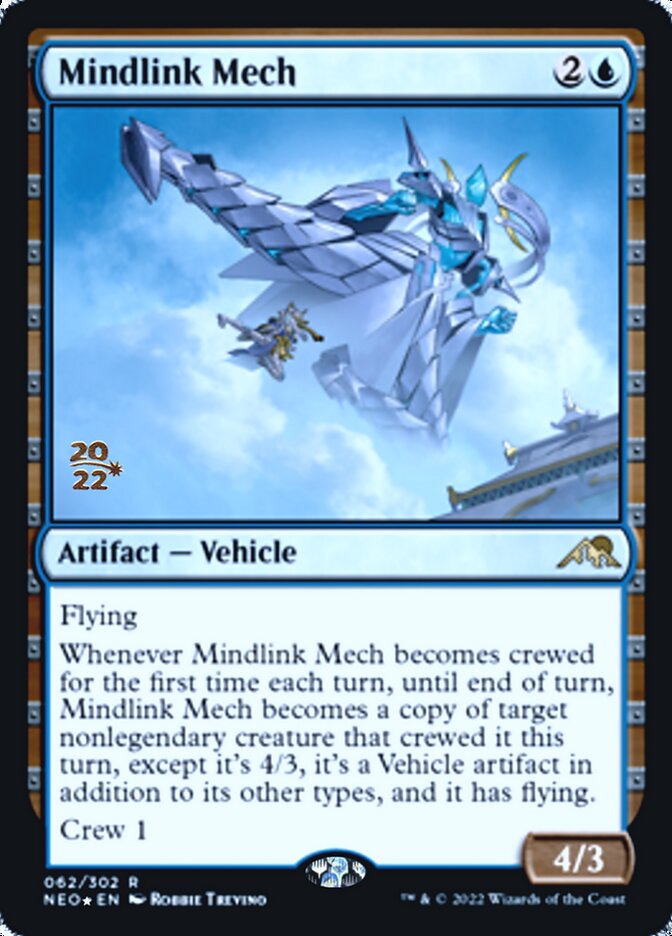 Mindlink Mech [Kamigawa: Neon Dynasty Prerelease Promos] | Yard's Games Ltd