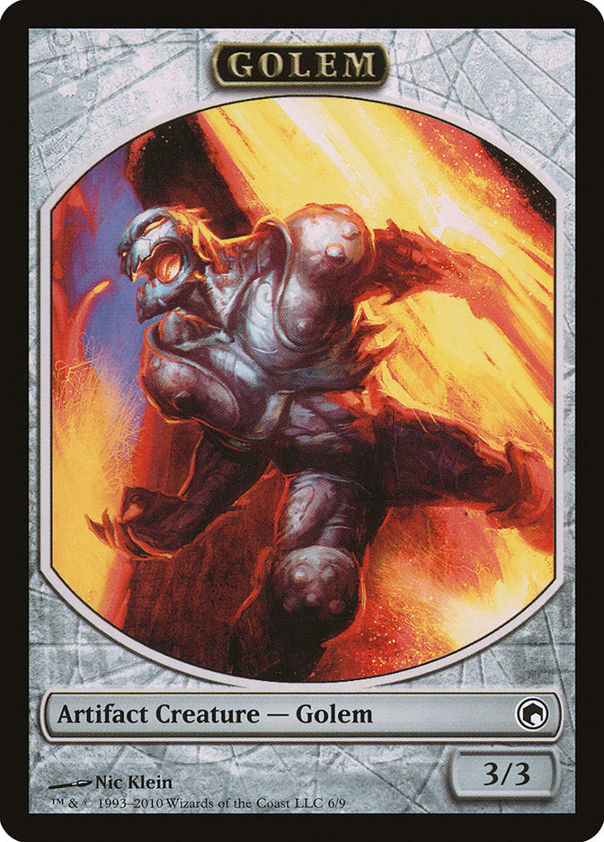 Golem Token [Scars of Mirrodin Tokens] | Yard's Games Ltd