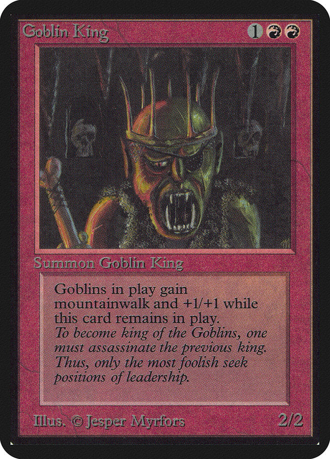 Goblin King [Alpha Edition] | Yard's Games Ltd