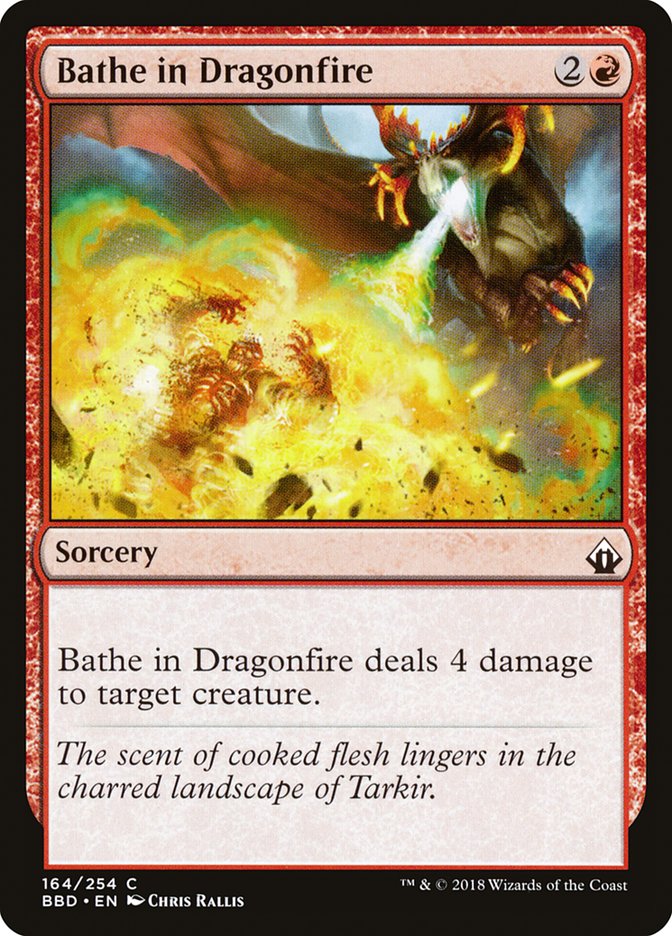 Bathe in Dragonfire [Battlebond] | Yard's Games Ltd
