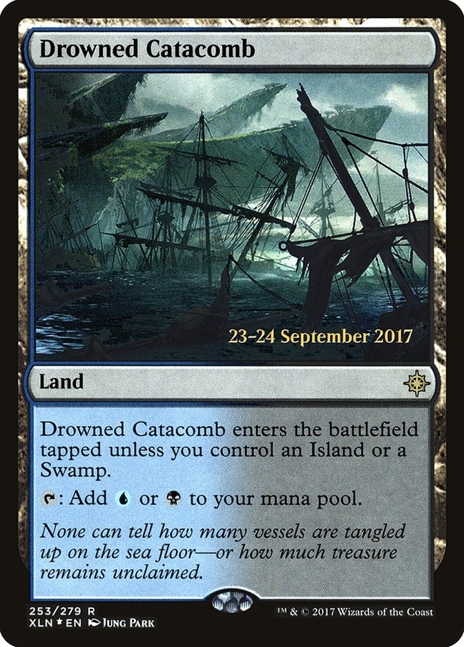 Drowned Catacomb [Ixalan Prerelease Promos] | Yard's Games Ltd