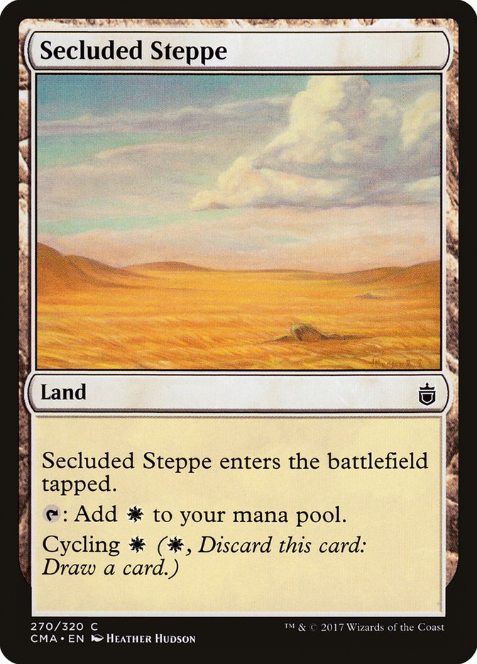 Secluded Steppe [Commander Anthology] | Yard's Games Ltd