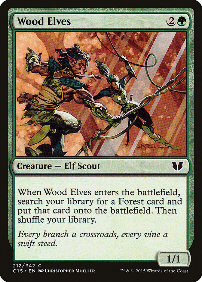 Wood Elves [Commander 2015] | Yard's Games Ltd