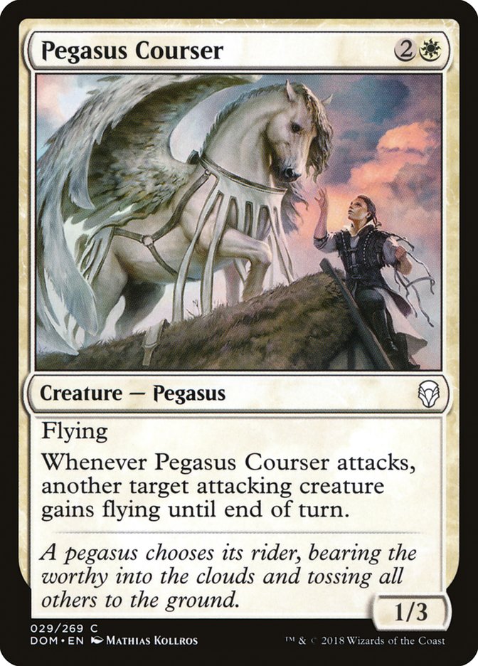 Pegasus Courser [Dominaria] | Yard's Games Ltd