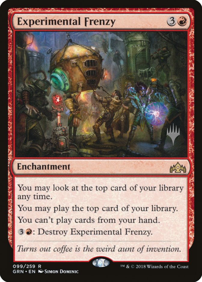 Experimental Frenzy (Promo Pack) [Guilds of Ravnica Promos] | Yard's Games Ltd