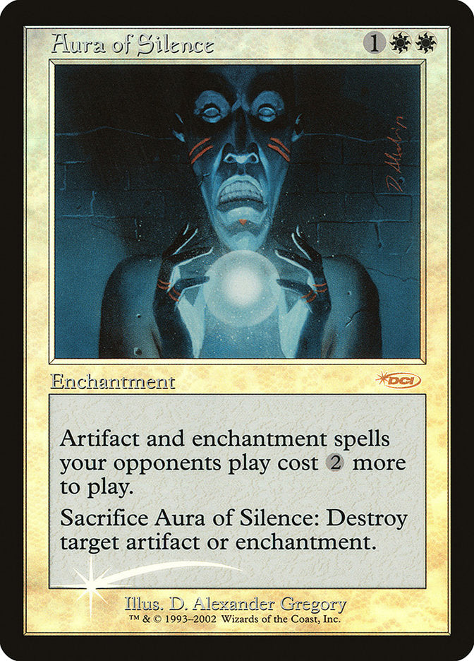 Aura of Silence [Friday Night Magic 2002] | Yard's Games Ltd