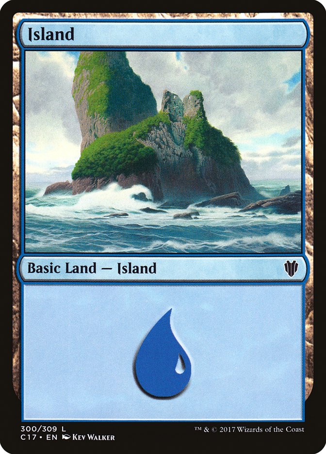 Island (300) [Commander 2017] | Yard's Games Ltd