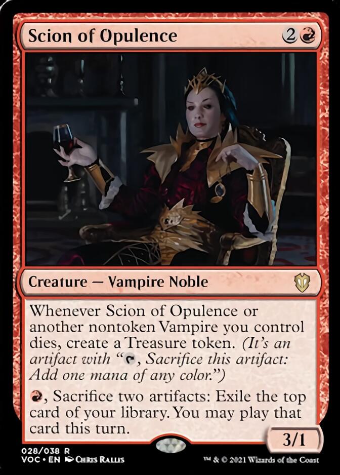 Scion of Opulence [Innistrad: Crimson Vow Commander] | Yard's Games Ltd